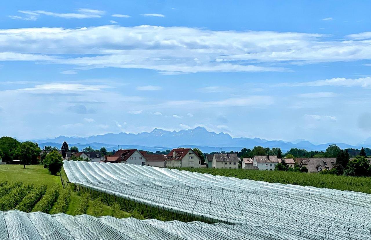 Panorama Domizil Ravensburg Mit Alpenblick Balkon Daire Dış mekan fotoğraf