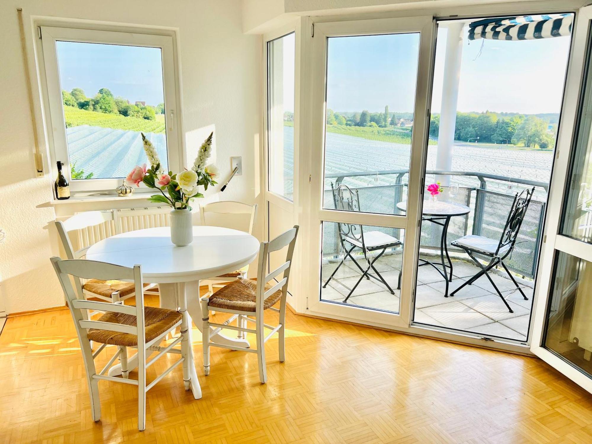 Panorama Domizil Ravensburg Mit Alpenblick Balkon Daire Dış mekan fotoğraf