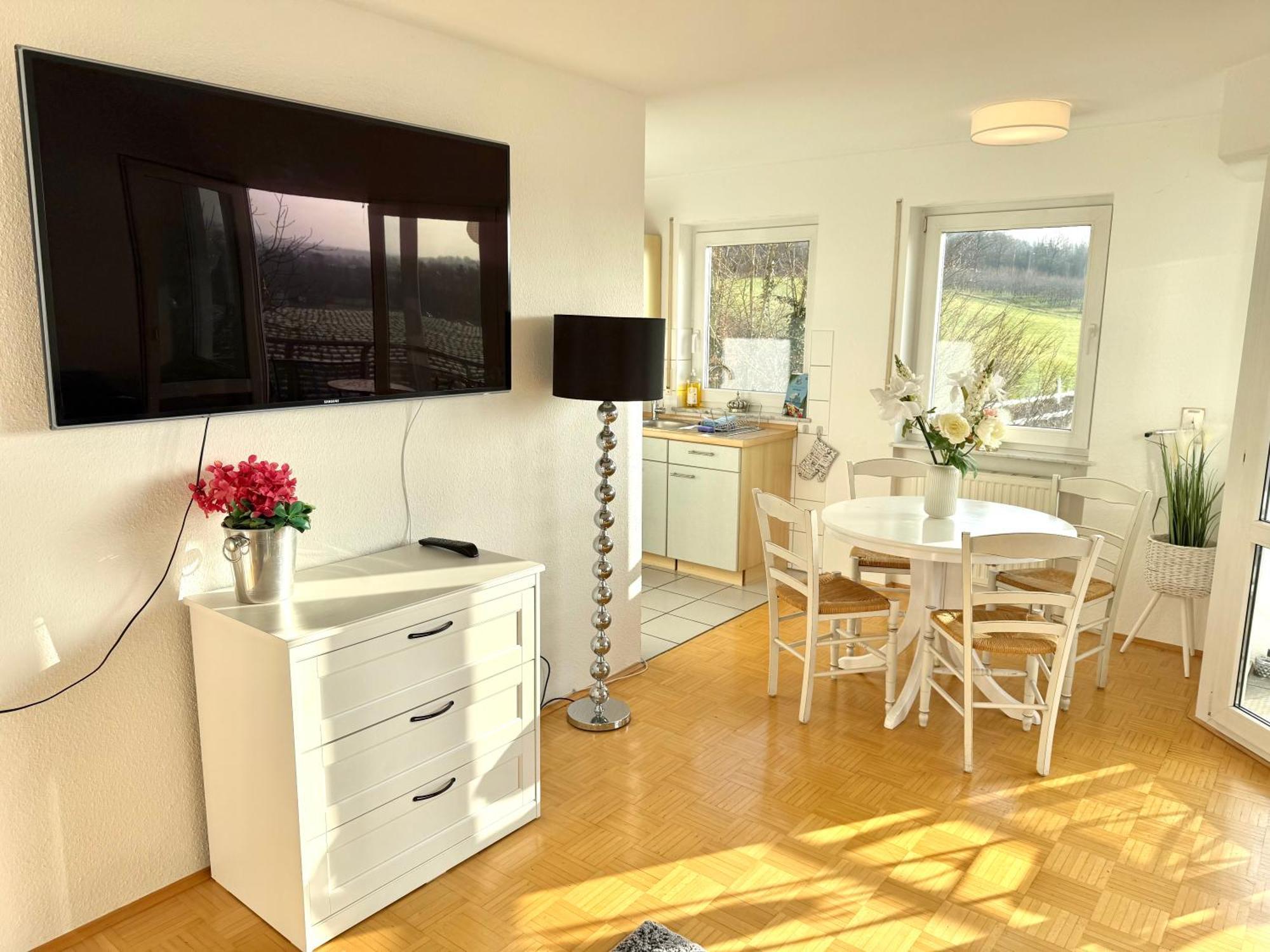 Panorama Domizil Ravensburg Mit Alpenblick Balkon Daire Dış mekan fotoğraf