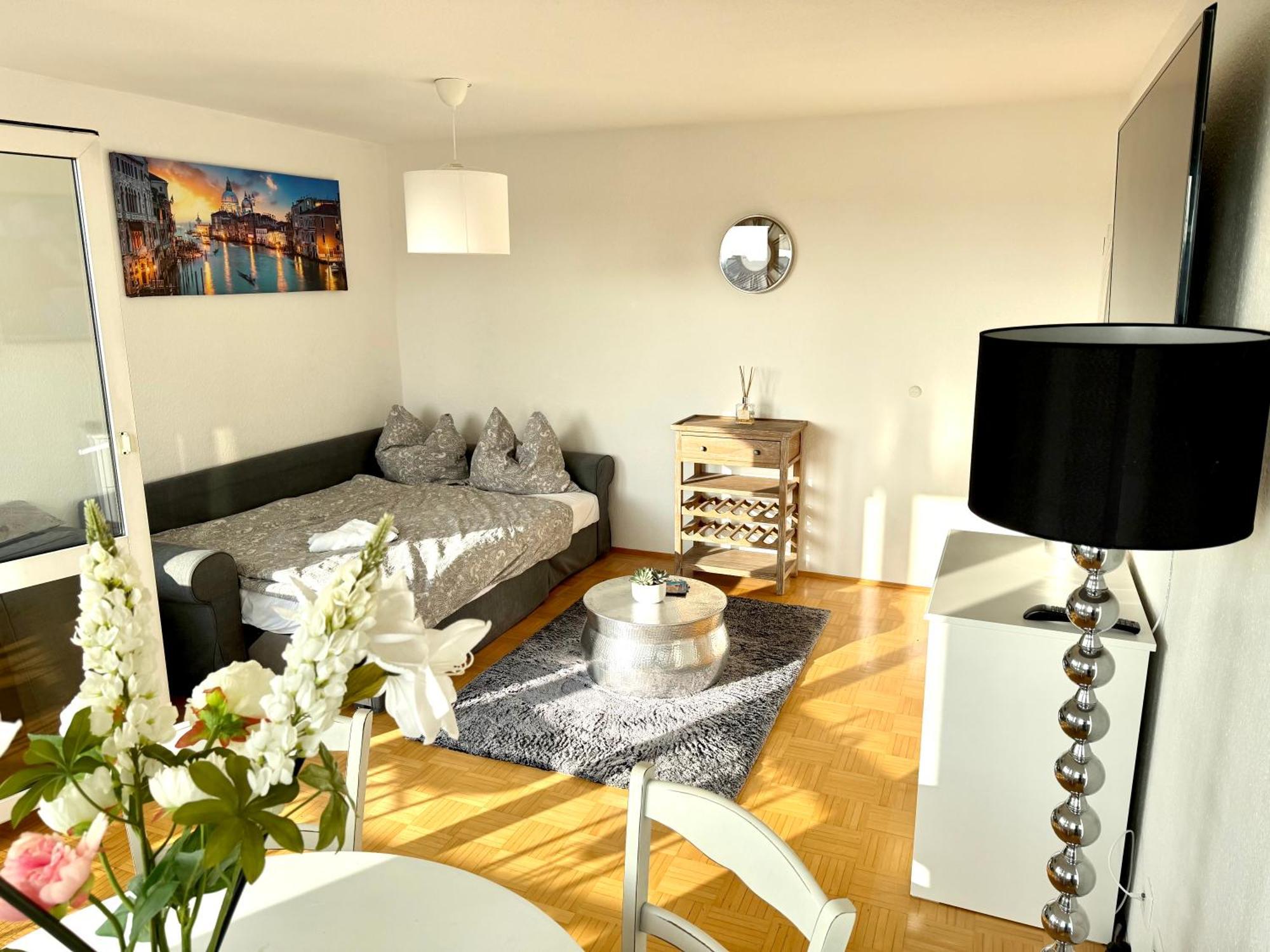 Panorama Domizil Ravensburg Mit Alpenblick Balkon Daire Dış mekan fotoğraf